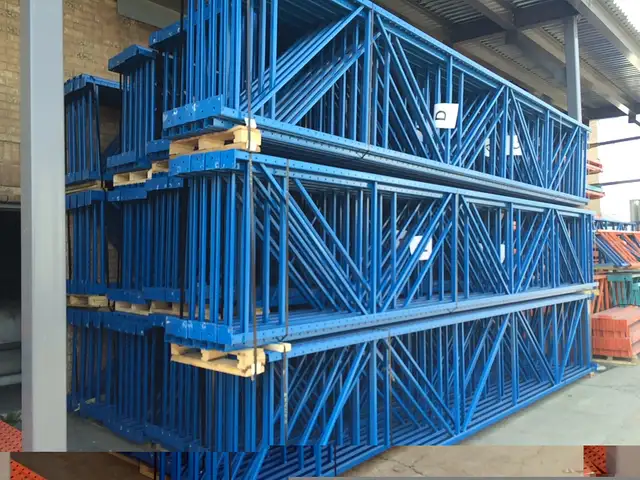 MADE IN CANADA - PALLET RACKING - 416-576-6785 - USED RACKING in Industrial Shelving & Racking in Cambridge - Image 9