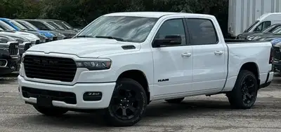 Ram 1500--Sport--Crew Cab--3.0L--4x4--Bucket Seats--Heated Steering Wheel--Heated Seats--12 Inch Tou...