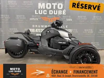 2023 Can-Am Ryker Rally Edition Can-Am Ryker Rally Edition 2023 7 643 KM MODÈLE RALLY AVEC MOTEUR 90...