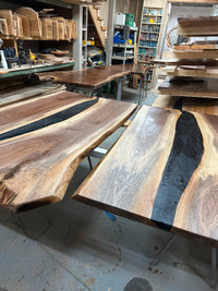 Live Edge Blow Out Sale Dining tables, coffee tables, consoles,