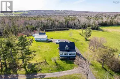 Discover a rare gem in Nova Scotia's picturesque countryside: a meticulously maintained century home...