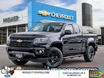 This 2022 Chevrolet Colorado 4WD LT extended cab pickup offers rugged capability and everyday practi...