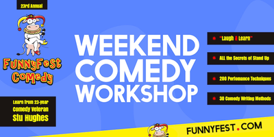 Stand Up Comedy WORKSHOP - Weekend - "Laugh and Learn", View more