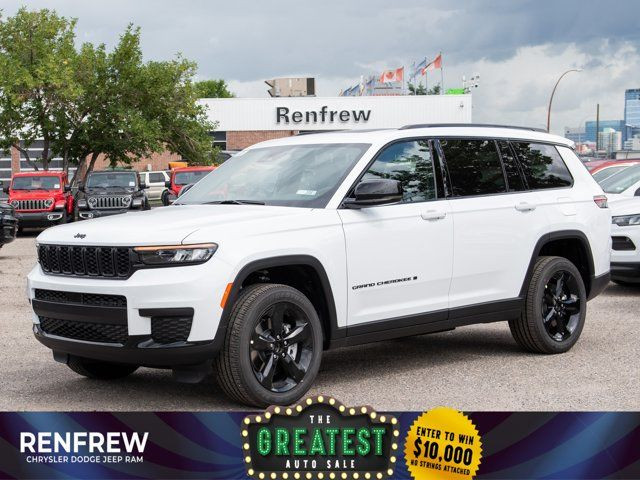 2025 Jeep Grand Cherokee L Altitude 4x4, Sunroof, Remote Start in Cars & Trucks in Calgary