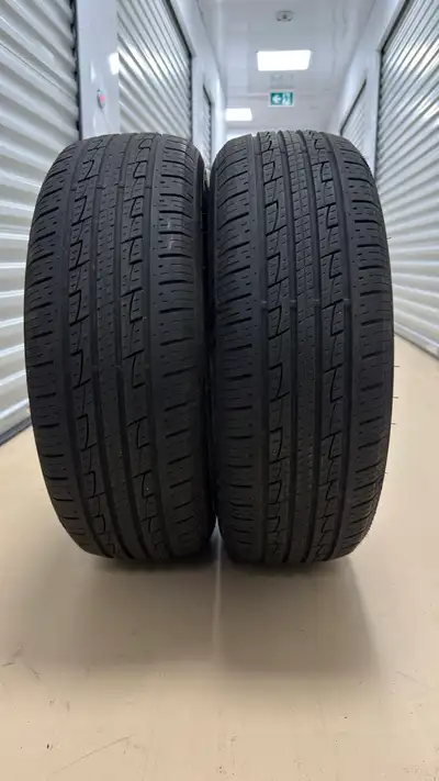 2 Tires. 85% tread. Size: 225/65 R17 All-season Tires Roadmarch Primemarch Price: $150 for all Clean...