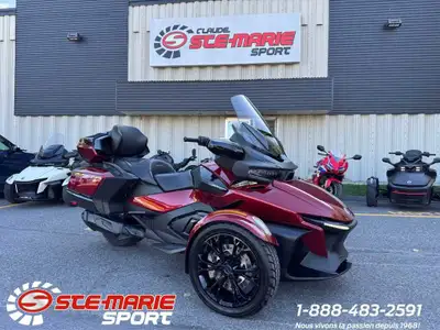 Can-Am Spyder RT LIMITED 2025 avec seulement 7 441 KM. kilométrage sujet à évoluer, merci de confirm...