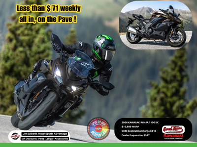 $600.00 MegaCash DiscountLess than $71 weekly all in, on the road! MSRP $15699 - $600 MegaCash = Sal...