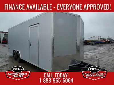 NEW 8.5x22ft Traverse Car Hauler Trailer from Formula Trailers - Rear Ramp Door w/ Spring Assist - +...