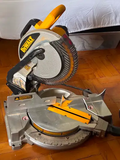 Dewalt 10” miter saw, View more