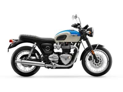 2026 Triumph Bonneville T120 Aegean blueTimeless appeal Features may include: Unmistakable Triumph B...