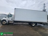 2018 International 4300 - 26Ft Box with 3300LB Lift Gate & Pull Out Ramp - Side Door - Equipped with... (image 2)
