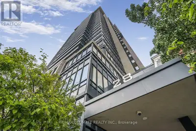 WOW!! Stunning south/east corner condo in Tridel Built James Cooper Mansion. A very unique 395 sq. f...