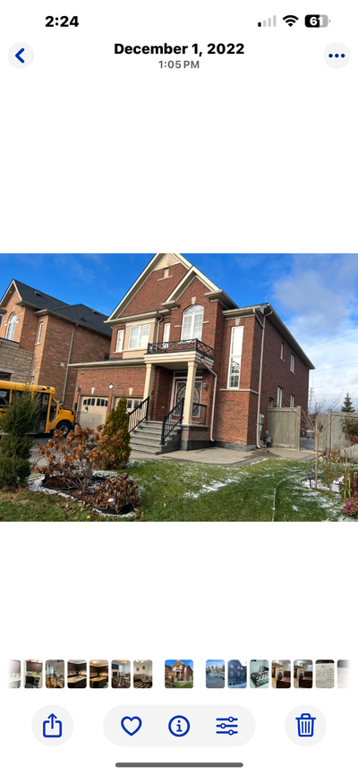 Two spacious bedrooms, one bath with large living and and gig kitchen for rent in Brampton. Intersec...