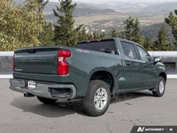 Dominate any task with the robust 2025 Chevrolet Silverado 1500 LT, a Cypress Grey Crew Cab Pickup e... (image 4)