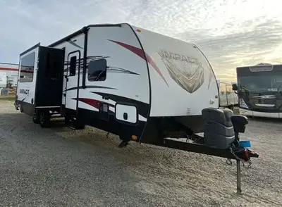 2015 Keystone Impact 303 Toy Hauler with 10 Garage & Dual Slides! 2015 Keystone RV Impact 303 The af...
