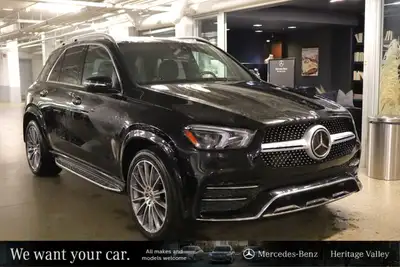 This Mercedes-Benz GLE 450 has a dependable Intercooled Turbo Gas/Electric I-6 3.0 L/183 engine powe...