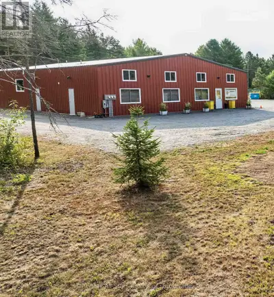 Prime Muskoka commercial opportunity featuring a newer 4,500 sq. ft. multi-unit building on 3.6 leve...
