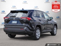 New Price! Odometer is 4003 kilometers below market average! Black 2024 Toyota RAV4 LE |Awd | Backup... (image 4)