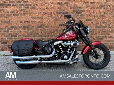 Beautiful Canadian Softail Slim with only 28,000 KM, Screamin' Eagle high flow air intake, performan...