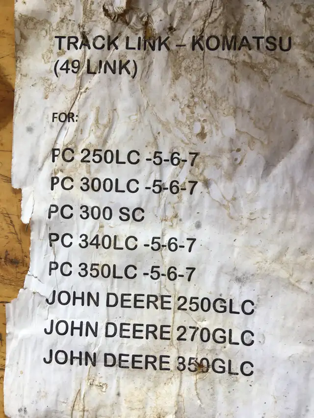 excavator track parts in Heavy Equipment Parts & Accessories in Whitehorse - Image 8