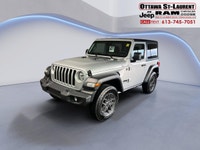 LETS GET READY FOR SUMMER WITH THIS STUNNING 2024 JEEP WRANGLER SPORT S 2 DOOR 4X4 IN SHARP SILVER Z... (image 2)
