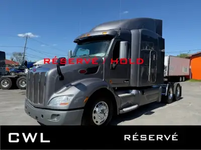 PETERBILT 579 2018 MOTEUR/ENGINE: MX-13 PACCAR 500HP ODO/MILLEAGE: 1 022 958KM TRANSMISSION 13 VITES...