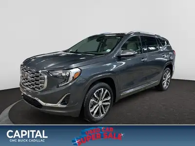 Welcome to Capital GMC! This AWD Gray Terrain Denali is the new top-of-the-line model bringing luxur...