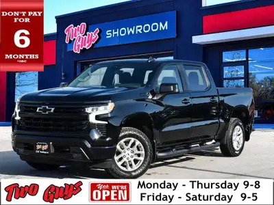 2023 Chevrolet Silverado 1500 RST Black *REMOTE START*, *POWER DRIVER SEAT*, *BLUETOOTH*, *BACK-UP C...