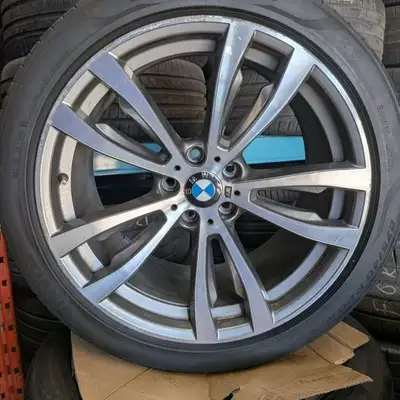 OEM BMW Wheels with Pirelli tires - Great Tread Rim: OEM BMW Size: 20x10, 20x11 Bore: 74.1 Bolt: 5x1...