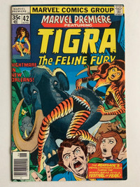 Marvel Premiere #42 - Tigra The Feline Fury COMIC BOOK