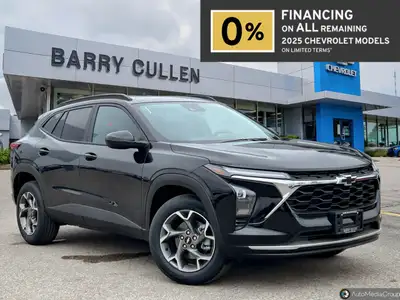 The sleek and stylish Chevrolet Trax LT in a stunning black finish is the perfect SUV that exemplifi...