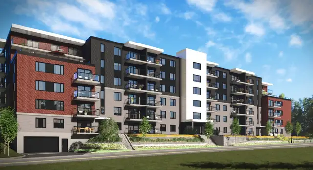 4 1/2 Charlesbourg – ascenseur- jardin sur le toit– juin