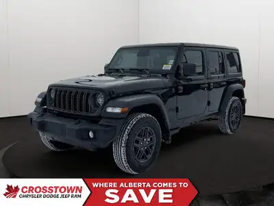 This 2026 JEEP WRANGLER 4-DOOR SPORT has the following options Cloth Low-Back Bucket Seats, Remote S...