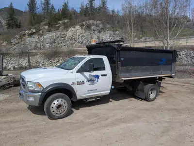 2016 DODGE RAM 5500HD REGULAR CAB 4X4 DUMP TRUCK - Cummins 6.7 L 6 Cylinder 24V Turbo Diesel Engine,...