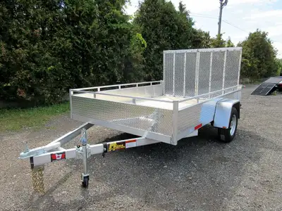 Miska 6'x10' Silver Bullet Aluminum Utility Trailer Made in Canada - Ready to Roll, starting at just...