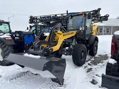 2026 NEW HOLLAND W80C WHEEL LOADER STOCK# A110363 74 GROSS HP 70 NET HP 5980 KG (13184 POUNDS) LIFT...