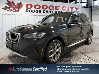 This BMW X3 boasts a Intercooled Turbo Premium Unleaded I-4 2.0 L/122 engine powering this Automatic...