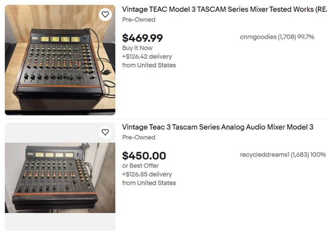 Tascam Series 「TEAC」 Model 3 /// Analog Mixer in Pro Audio & Recording Equipment in St. Albert - Image 9