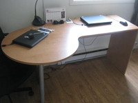Table bureau de travail, en mélanine, démontable, à Stoneham