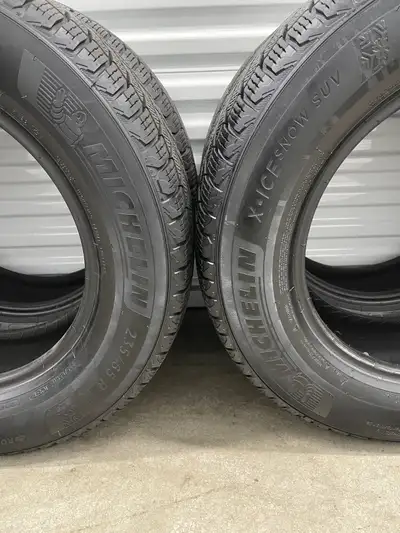 Set4: 235/65 R17 108T XL Michelin X-Ice Snow SUV. FIRM $360: Four Used Winter Tires. FIRM Tires Trea...