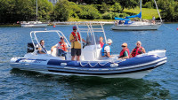 SUMMER Sale - 21.7 foot Luxury Hypalon RIB (RHIB)