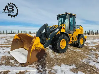 2013 Deere 624K New engine 18,900 Hrs Very tight well maintained loader Quick attach HI-VIS 3rd valv...