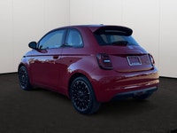 This 2025 FIAT 500E COUPE has the following options Cloth Bucket Seats W/Red Accents, Apple Carplay,... (image 4)