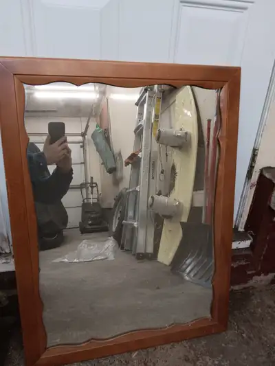 Mirror solid wood frame, View more