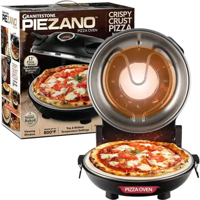 PIEZANO  Crispy Crust Pizza Oven, View more