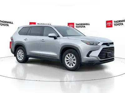 Thornhill Toyota Proudly Presents This Silver 20252 Toyota Grand Highlander Hybrid with XLE AWD Pack...