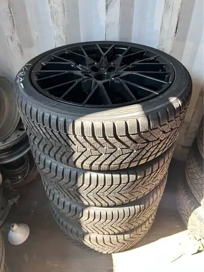 Mercedes C Class E Class CLA/GLA Rim & Tire Package 19x8 | 5x112 w/Yokohama| 95% Tires: 225/40R19 (9...
