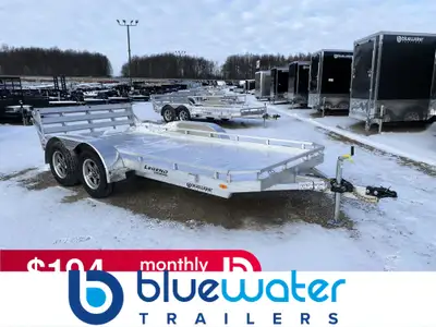 Legend Aluminum Utility Gate Trailer is $9,390.00 or $187.78/month! Ord: 72707 - Ser: 5WMBF1429T1017...