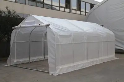GROW ALL YEAR LONG with a COMMERCIAL-GRADE GREENHOUSE! Extend your growing season and protect your p...