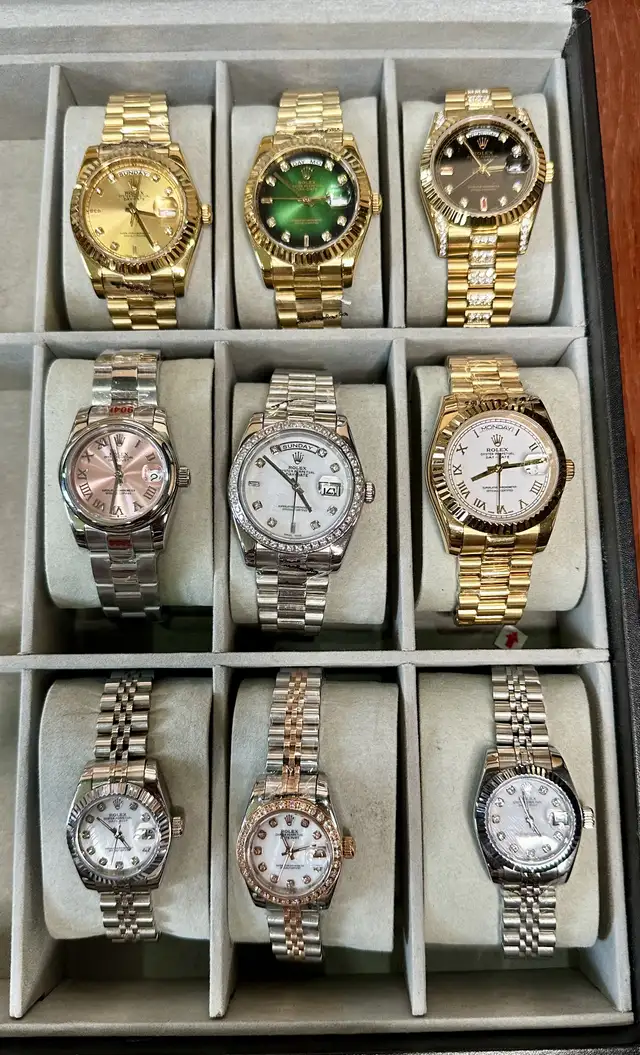 MTL Rolex Omega Panerai Audemars piguet cartier Hublot breitling in Jewellery & Watches in City of Montréal - Image 5